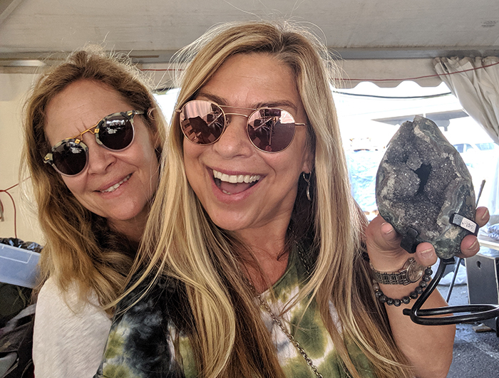 Druzy Quartz Sister Shopping